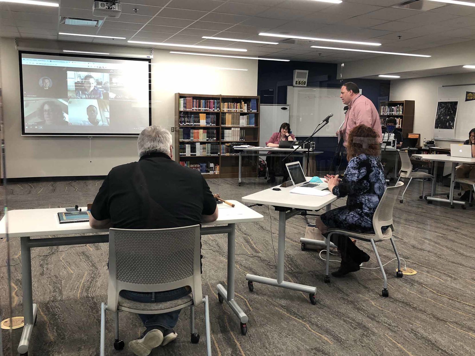 Baraboo School Board meeting, April 27, 2020